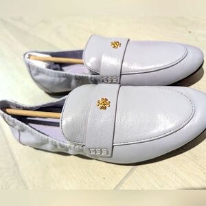 Tory Burch Ballet Loafers with Gold Detail